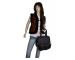  Unisex Retro Genuine Buffalo Leather Shoulder Bag Messenger Bucket Bag